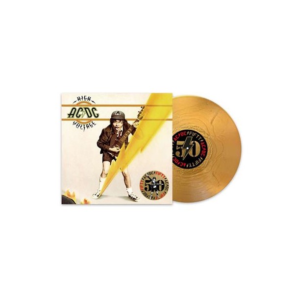 AC/DC "High Voltage" Gold Vinyl