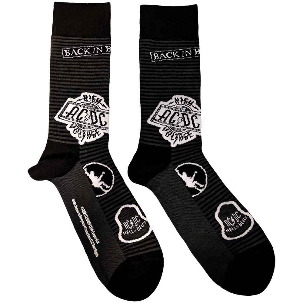AC/DC "Icons" Black Socks