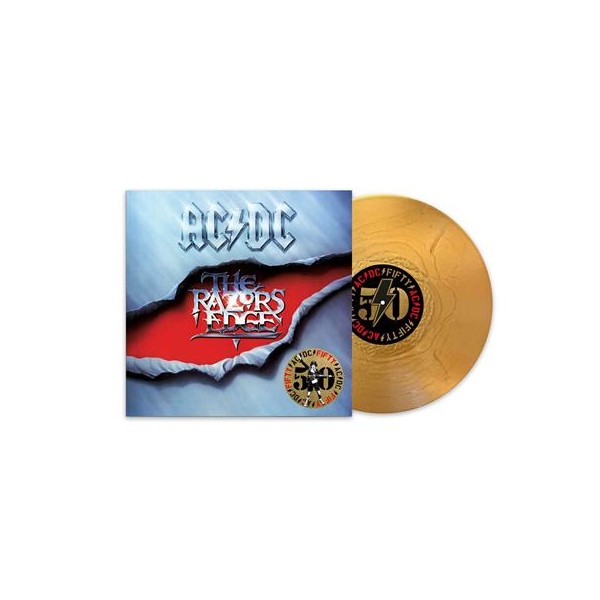 AC/DC "The Razor's Edge" Gold Vinyl