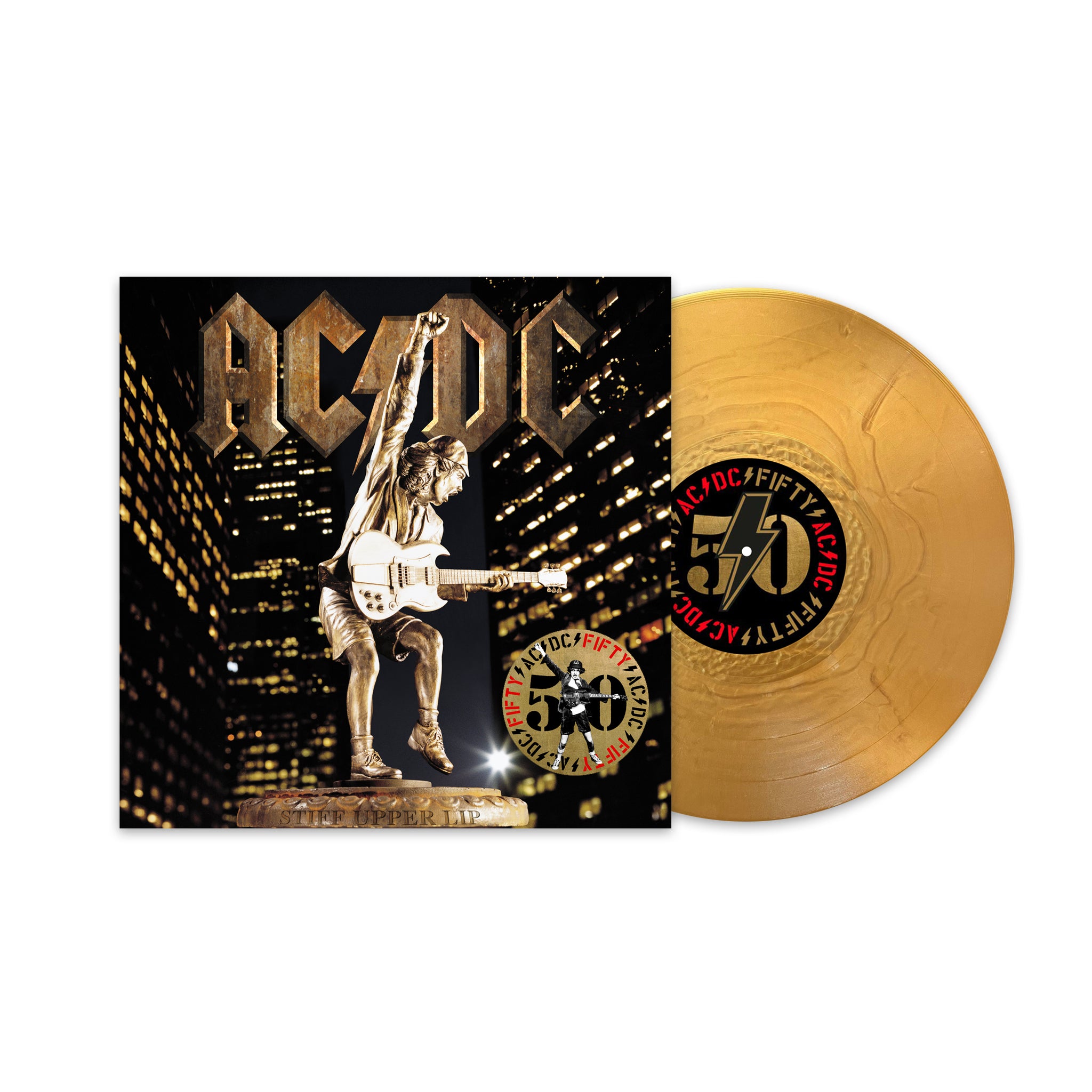 AC/DC "Stiff Upper Lip" Gold Vinyl - PRE-ORDER