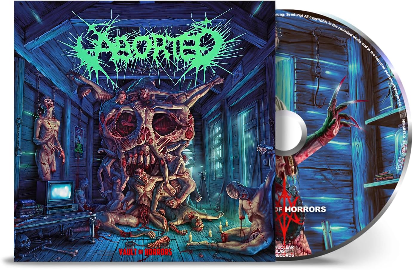 Aborted "Vault Of Horrors" Digipak CD