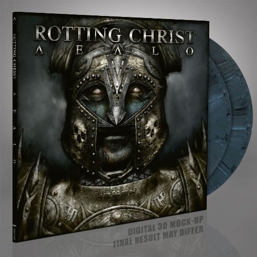 Rotting Christ "Aealo" Gatefold 2x12" Blue / Black Marbled Vinyl