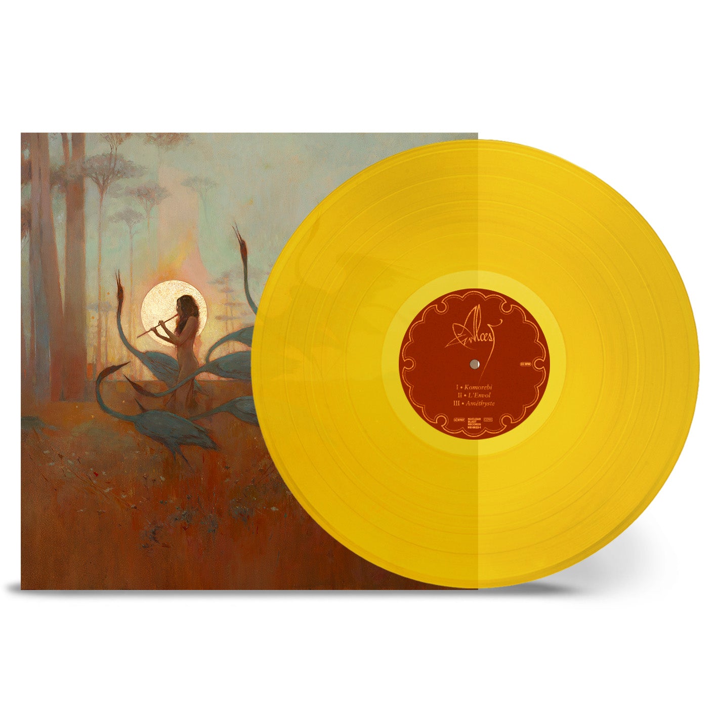Alcest "Les Chants de l'Aurore" Transparent Yellow Vinyl - PRE-ORDER
