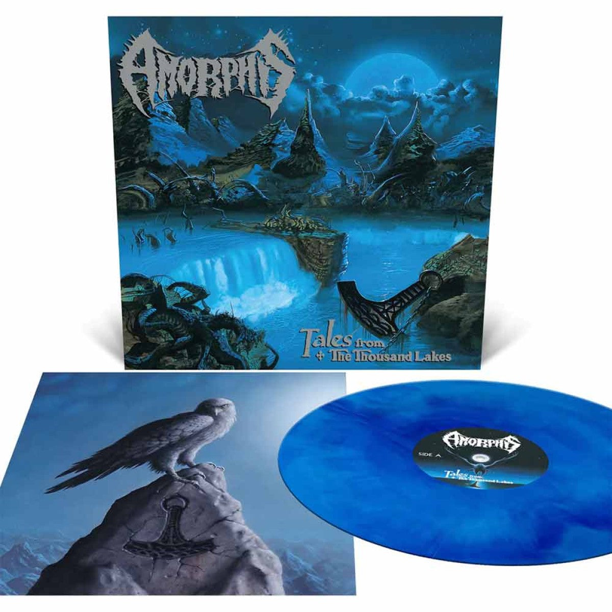 Amorphis "Tales From The Thousand Lakes" Royal Bue / Baby Blue Merge Vinyl