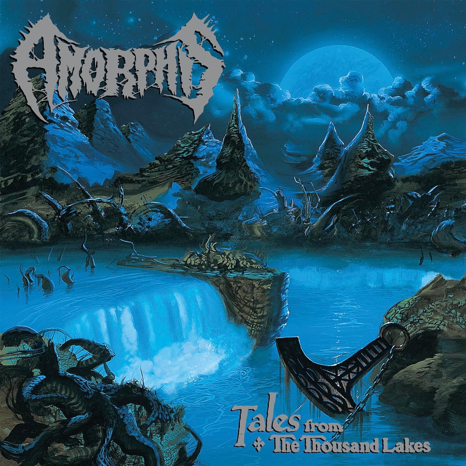 Amorphis "Tales From The Thousand Lakes" Clear / Blue Marble Vinyl