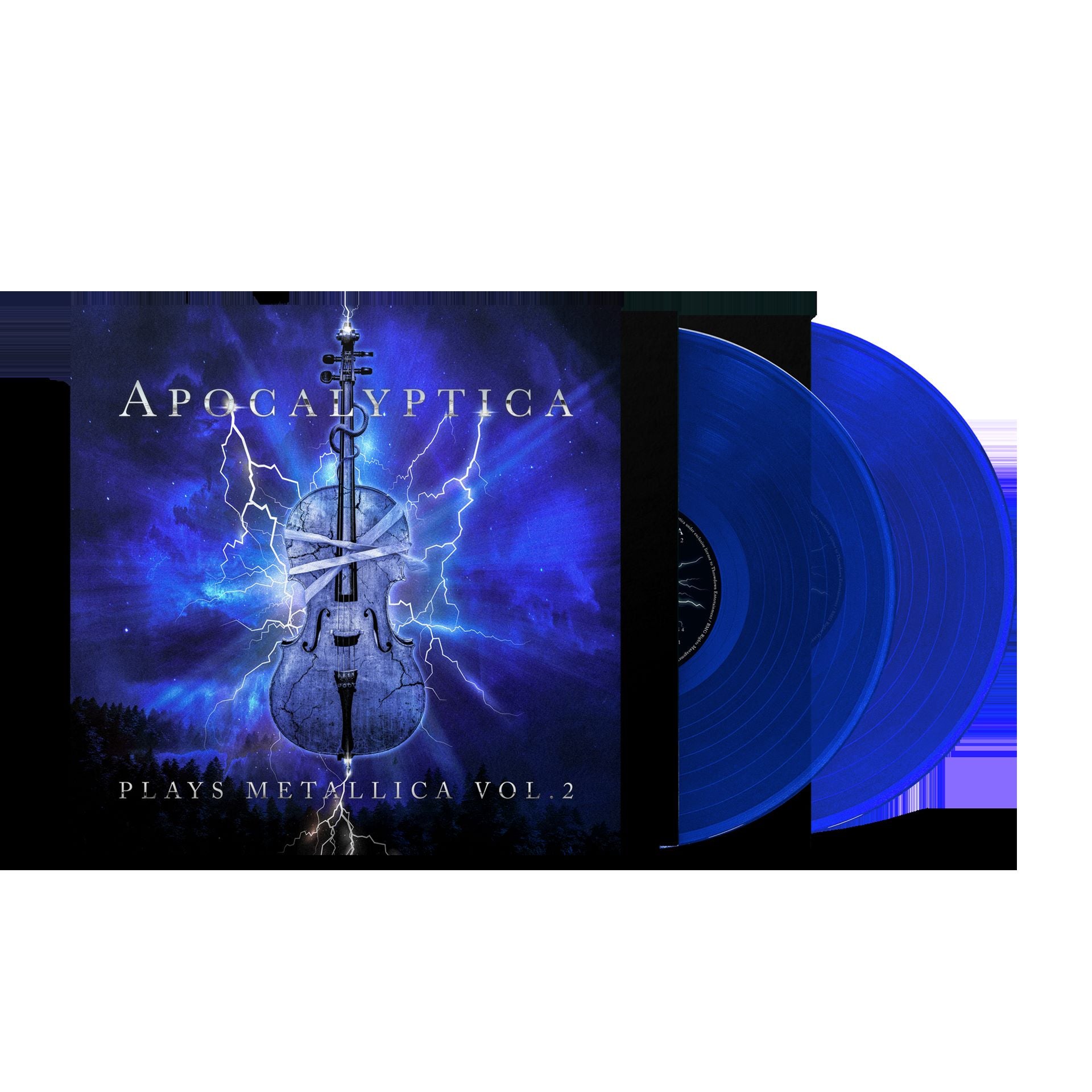 Apocalyptica "Plays Metallica, Vol 2" 2x12" Transparent Blue Vinyl - PRE-ORDER