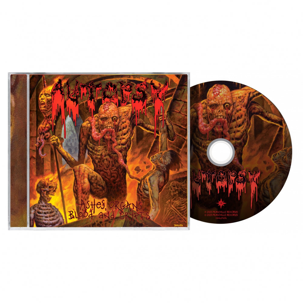 Autopsy "Ashes, Organs, Blood & Crypts" CD