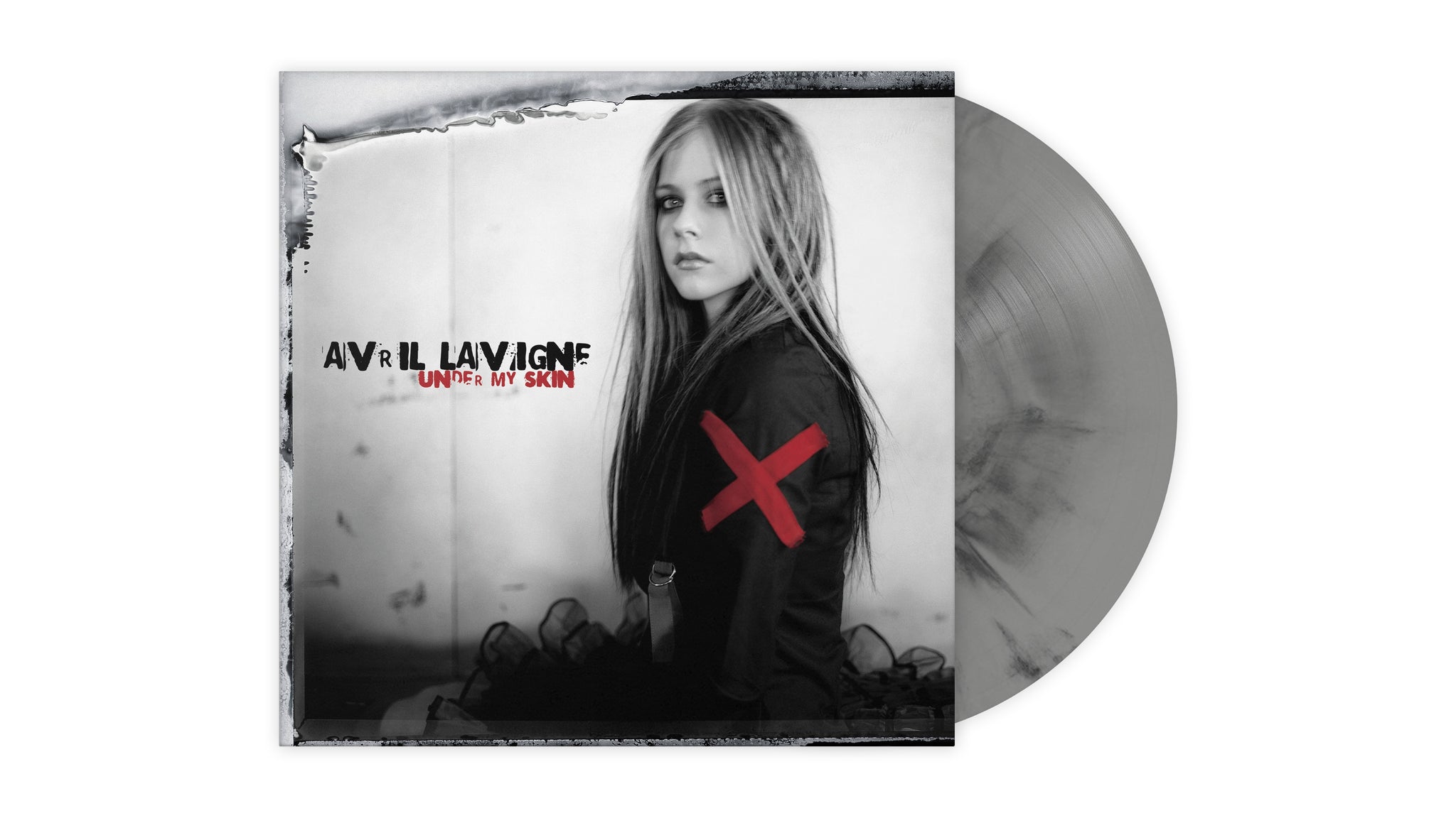 Avril Lavigne "Under My Skin" Silver / Black Marble Vinyl - PRE-ORDER