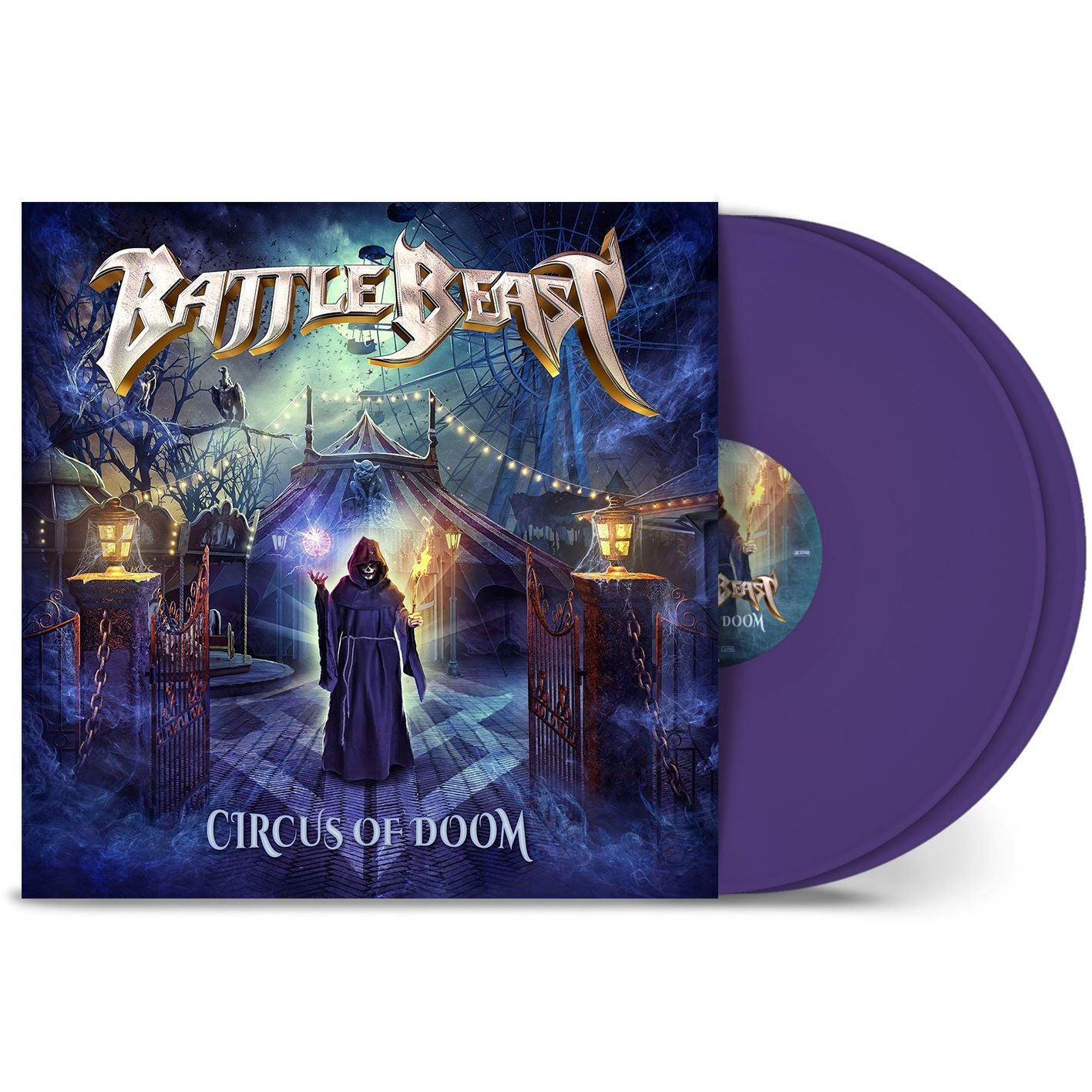 Battle Beast "Circus Of Doom" 2x12" Purple Vinyl - PRE-ORDER