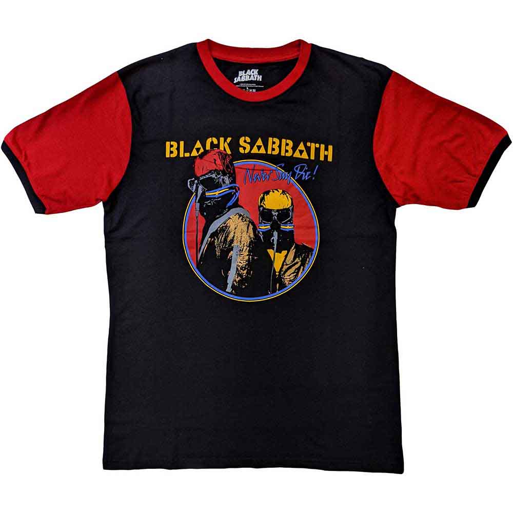 Black Sabbath "Never Say Die" Ringer T shirt