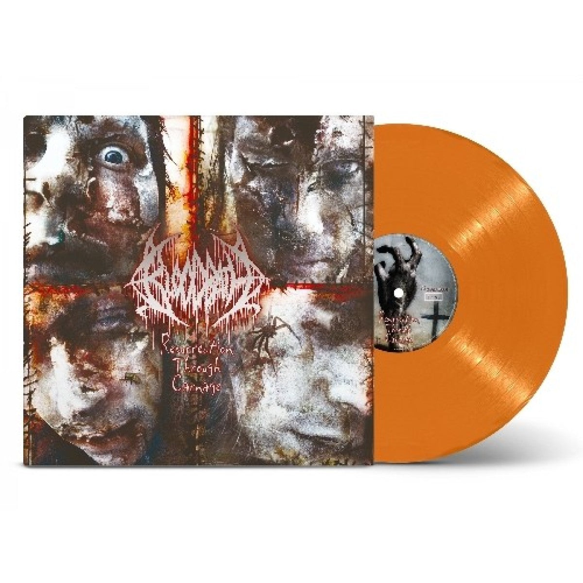 Bloodbath "Resurrection Through Carnage" Orange Vinyl