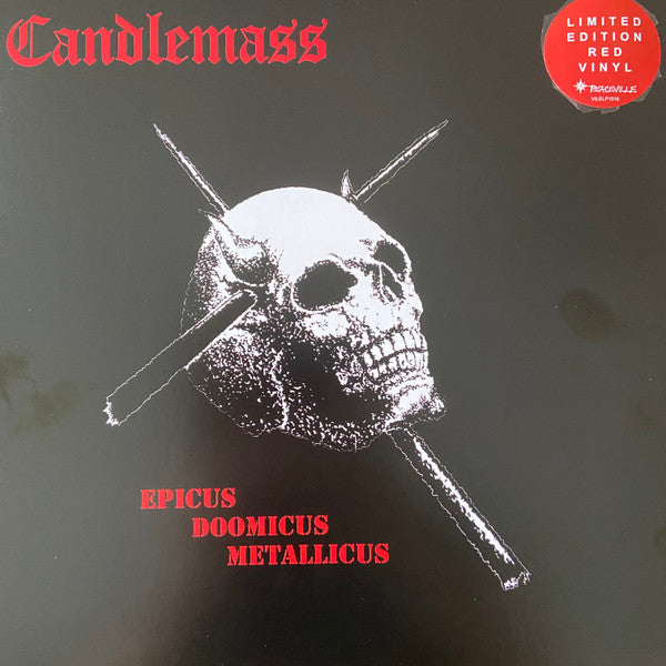 Candlemass "Epicus Doomicus Metallicus" Red Vinyl