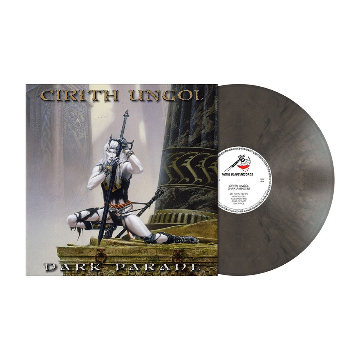 Cirith Ungol "Dark Parade" Charcoal Marbled Vinyl