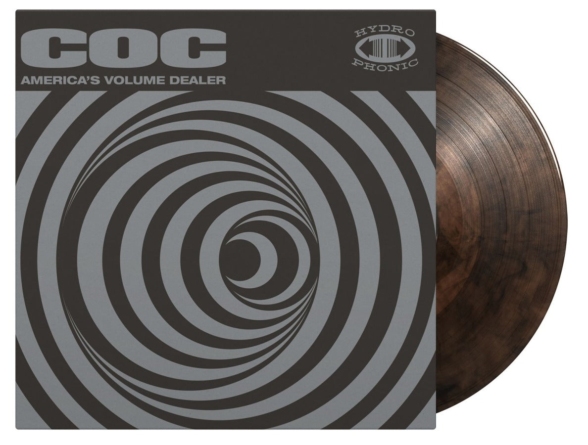 Corrosion of Conformity "America's Volume Dealer" 180g Clear / Black Marbled Vinyl