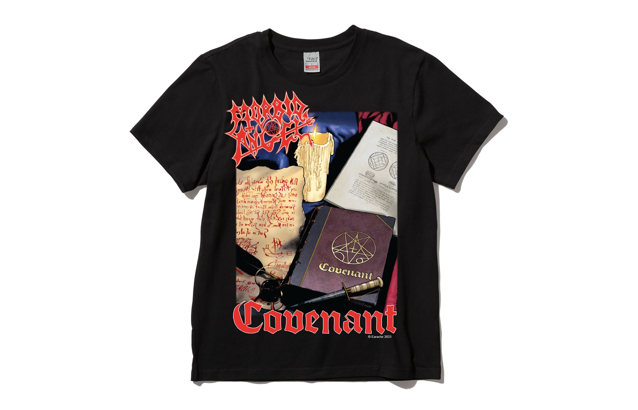Morbid Angel "Covenant" Hi Res Black T shirt - PRE-ORDER