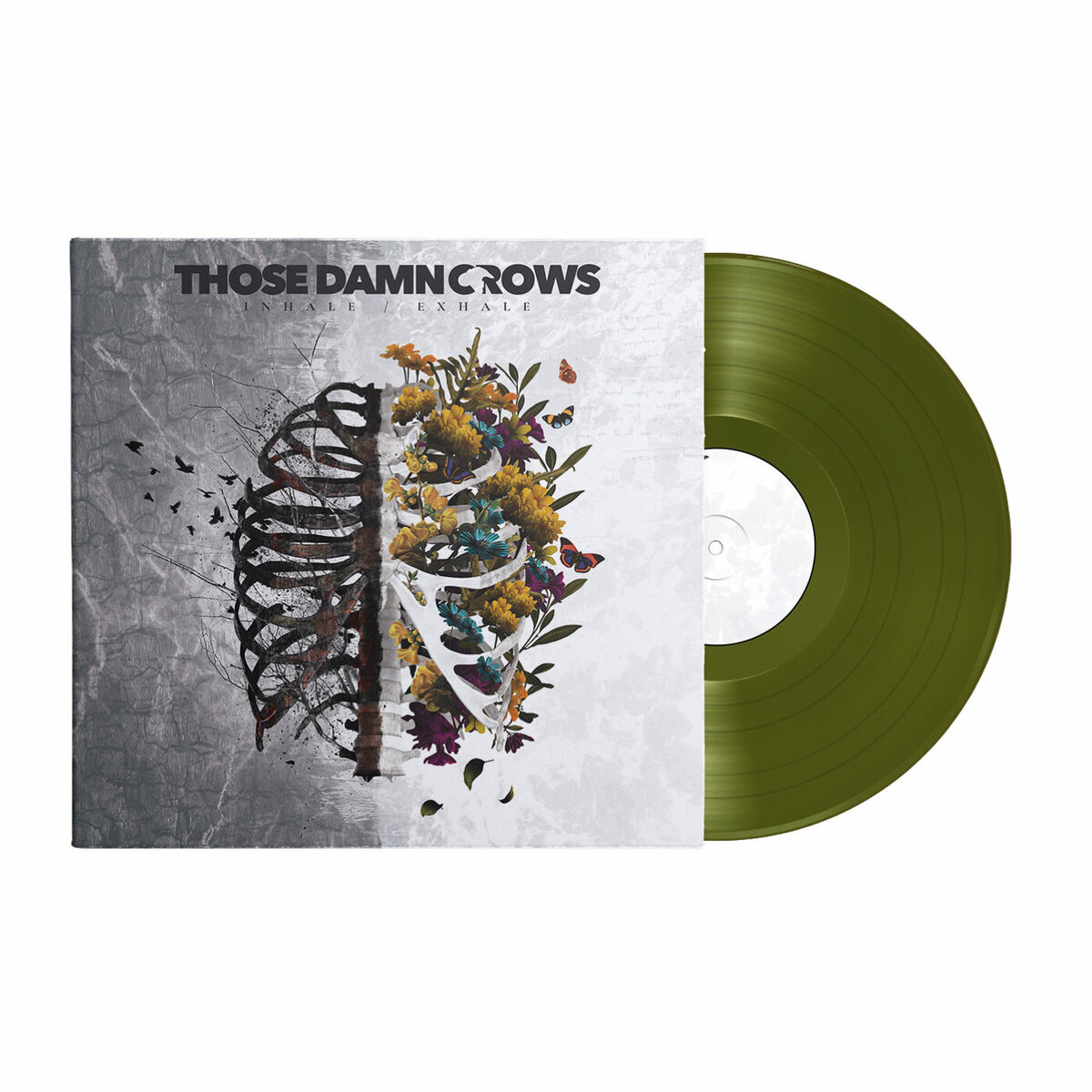 Those Damn Crows "Inhale/Exhale" Green Vinyl & Download