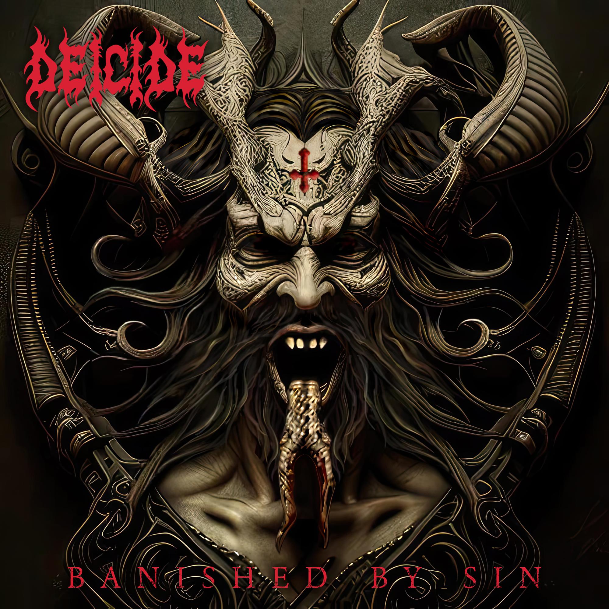 Deicide "Banished By Sin" Gold Vinyl