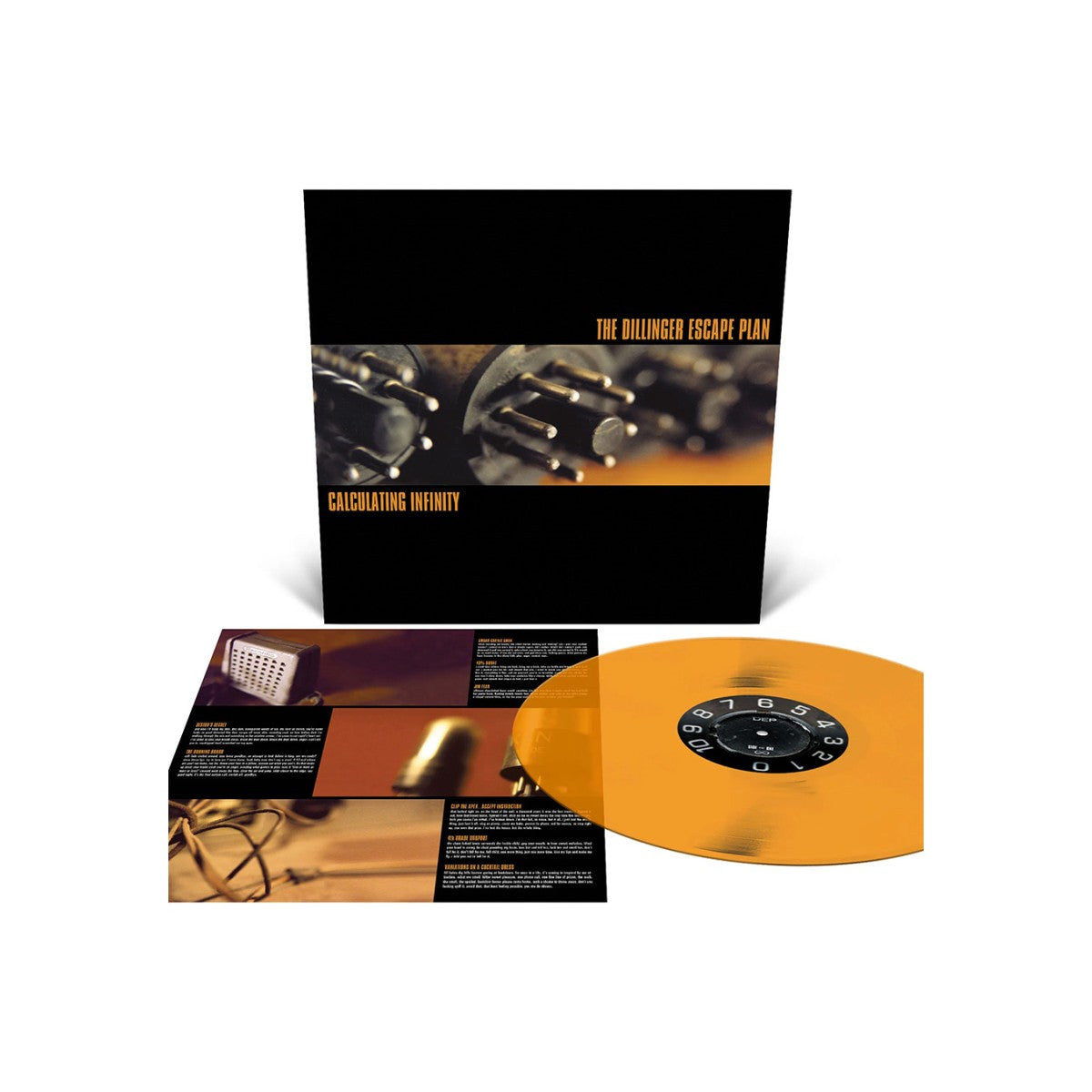 Dillinger Escape Plan "Calculating Infinity" Orange Vinyl