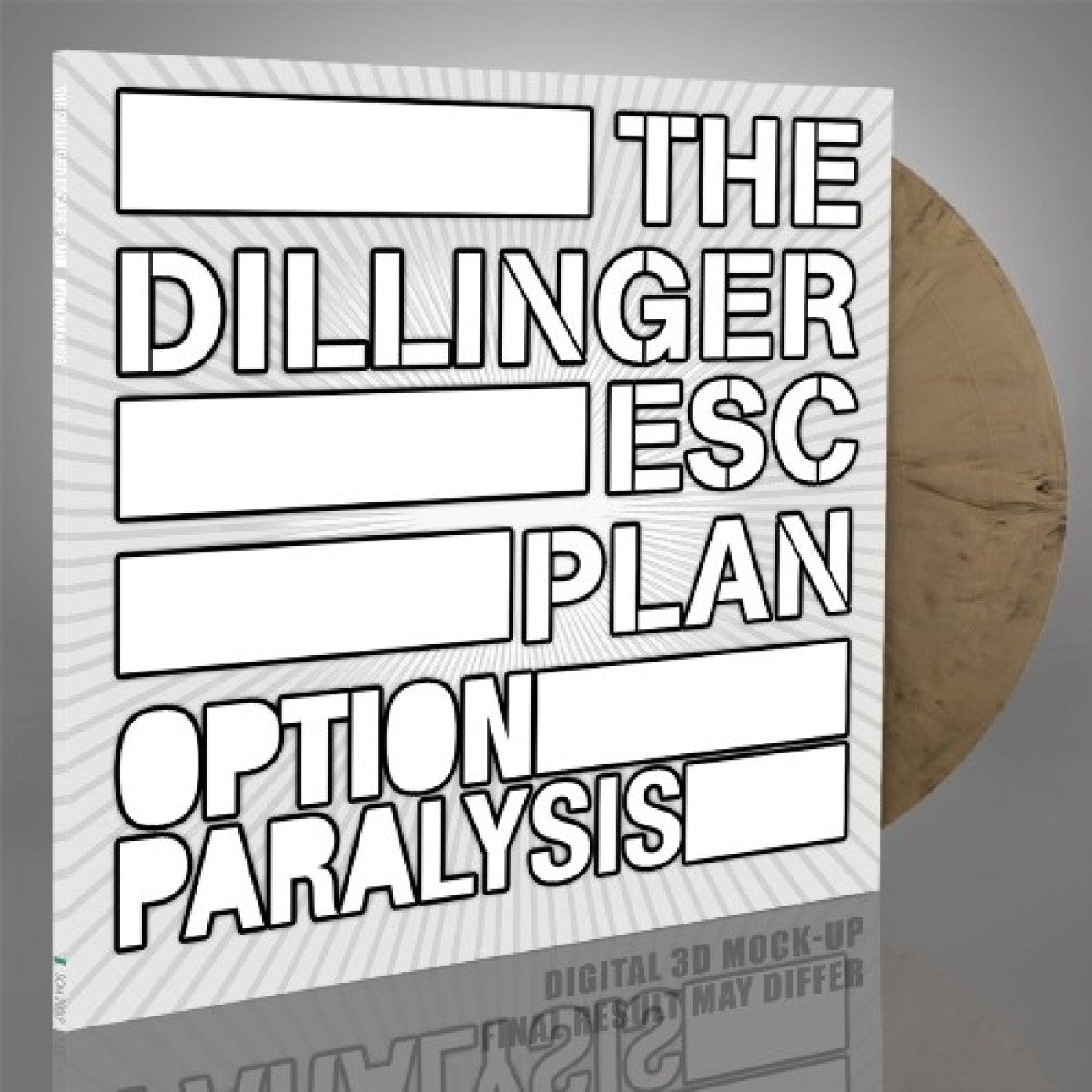 Dillinger Escape Plan "Option Paralysis" Gold Vinyl