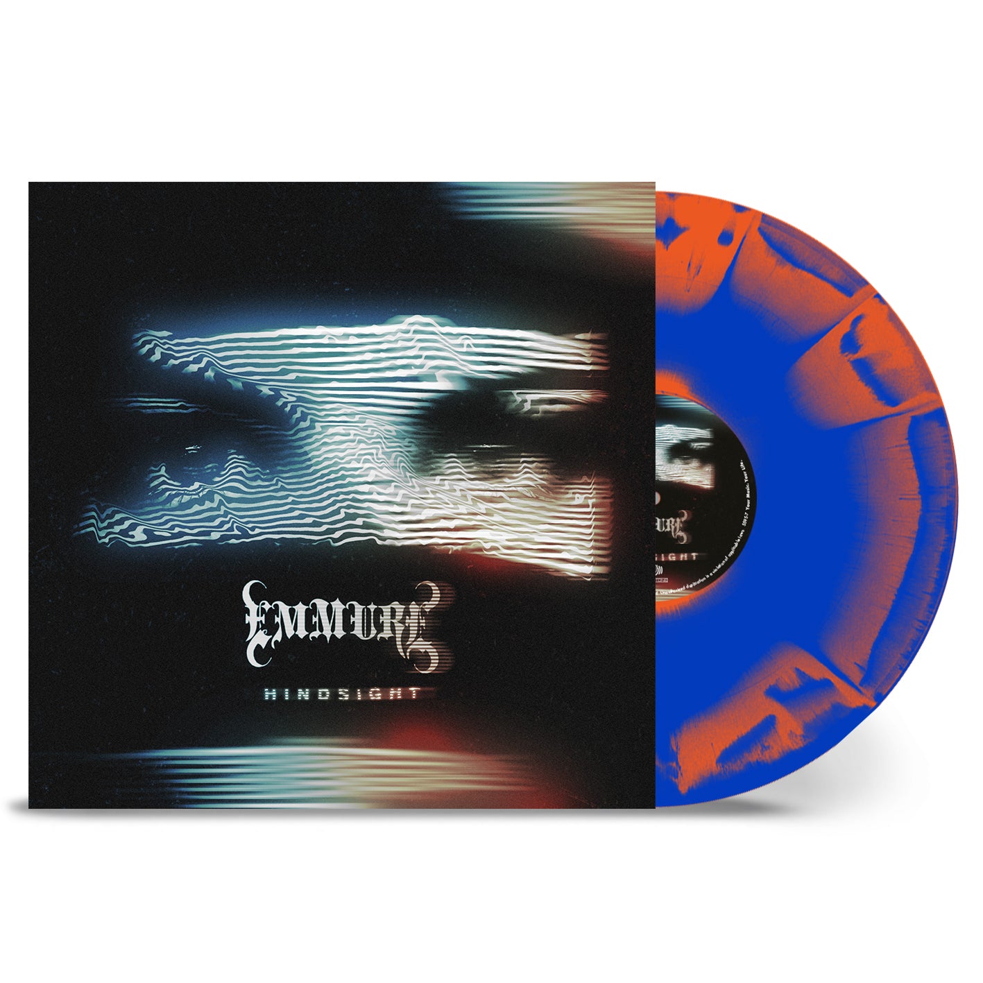 Emmure "HINDSIGHT" Orange / Blue Sunburst Vinyl - PRE-ORDER