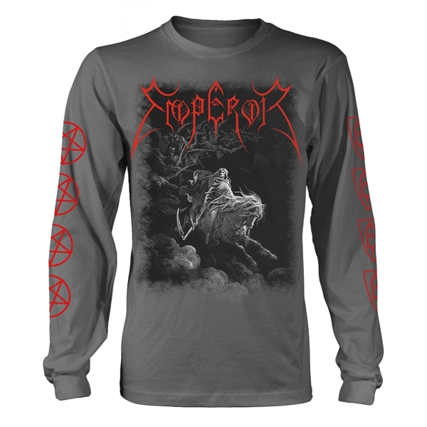 Emperor Men's Rider T-Shirt - Black, X-Large, 100% Cotton Motorcycle Graphic Tee - View #5