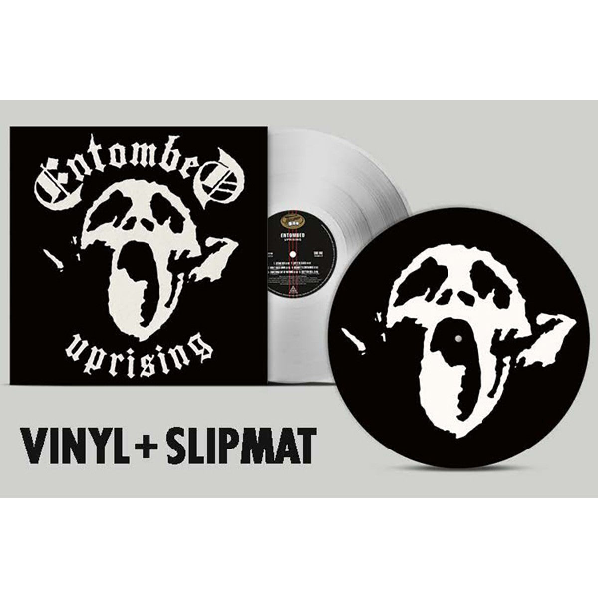 Entombed "Uprising" Clear Vinyl w/ Slipmat