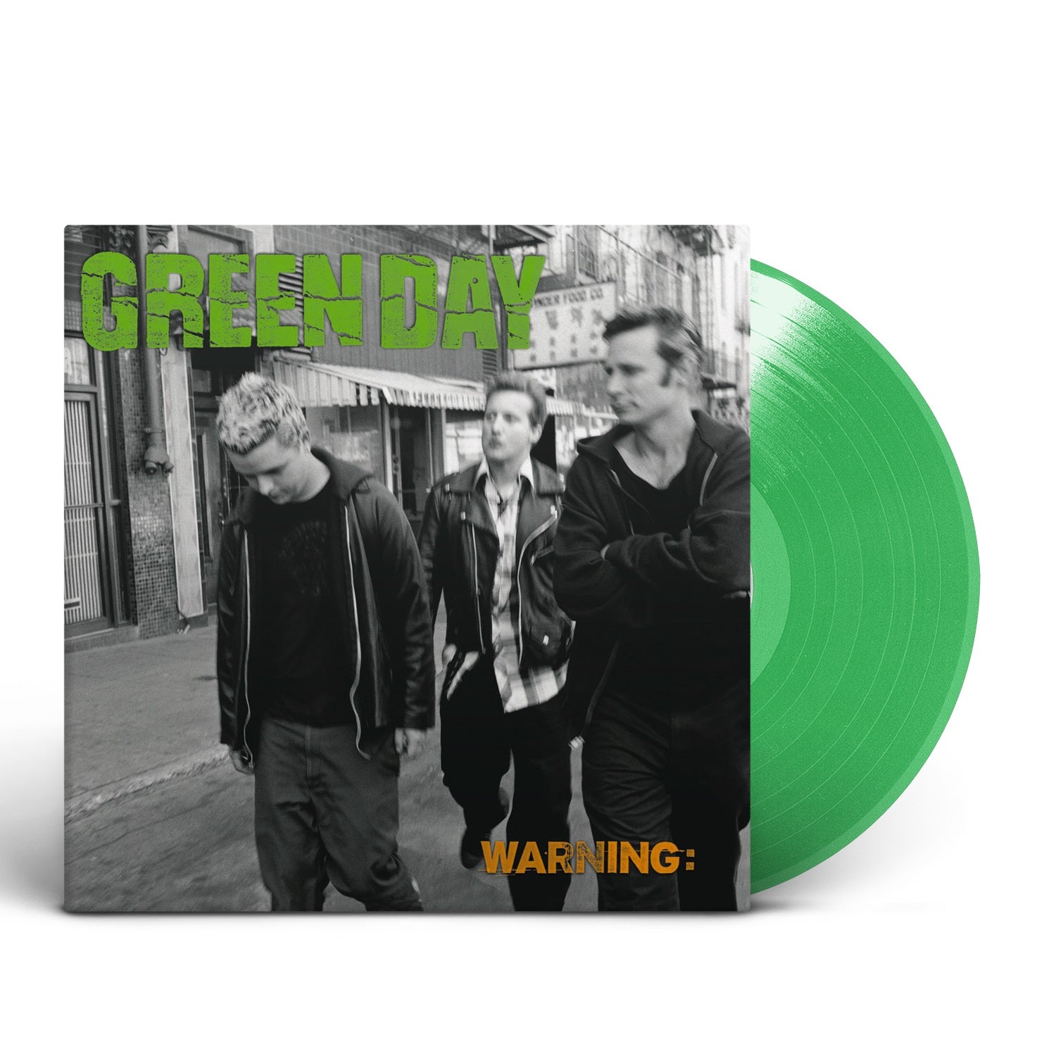 Green Day "Warning" Flourescent Green Vinyl