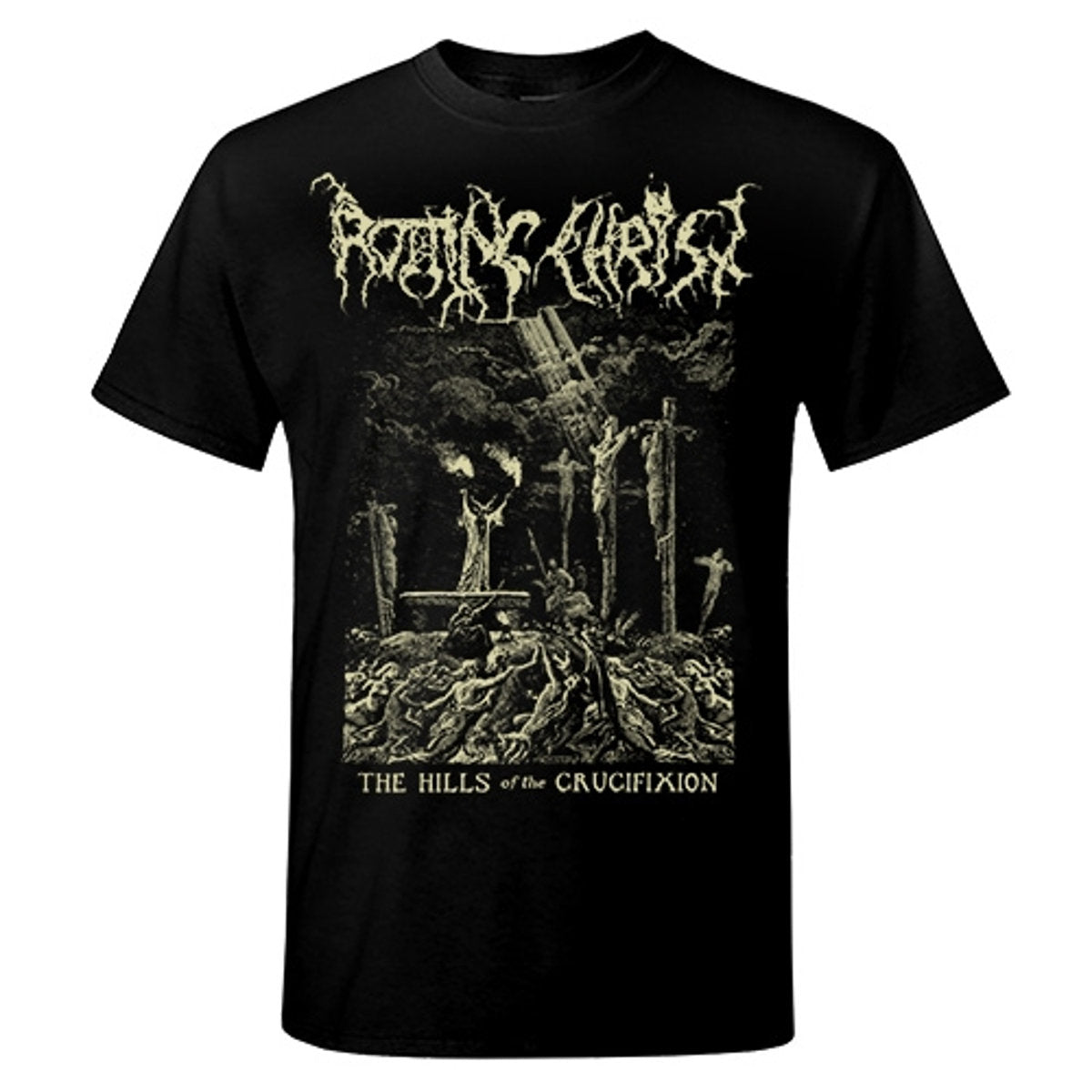 Rotting Christ "The Hills Of The Crucifixion" T shirt