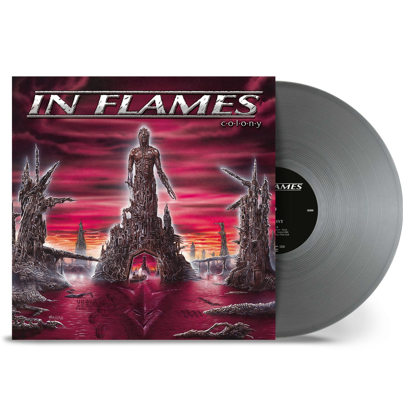 In Flames "Colony (25th Anniversary)" 180g Silver Vinyl - PRE-ORDER