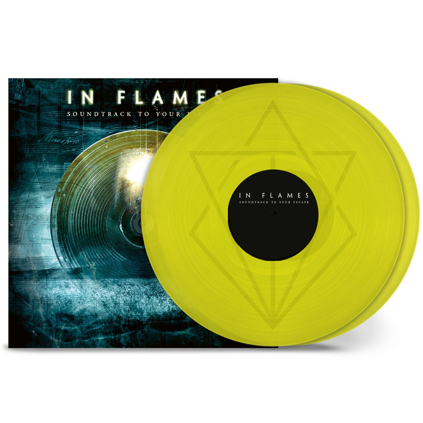 In Flames "Soundtrack To Your Escape (20th Anniversary)" 2x12" 180g Yellow Vinyl - PRE-ORDER