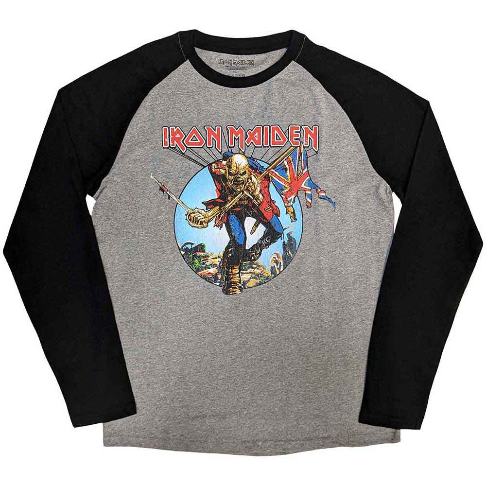 Iron Maiden "Trooper Burst" Raglan T shirt