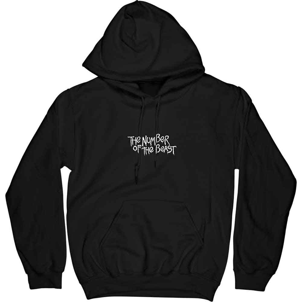 Iron Maiden "Number Of The Beast - One Colour" Pullover Hoodie