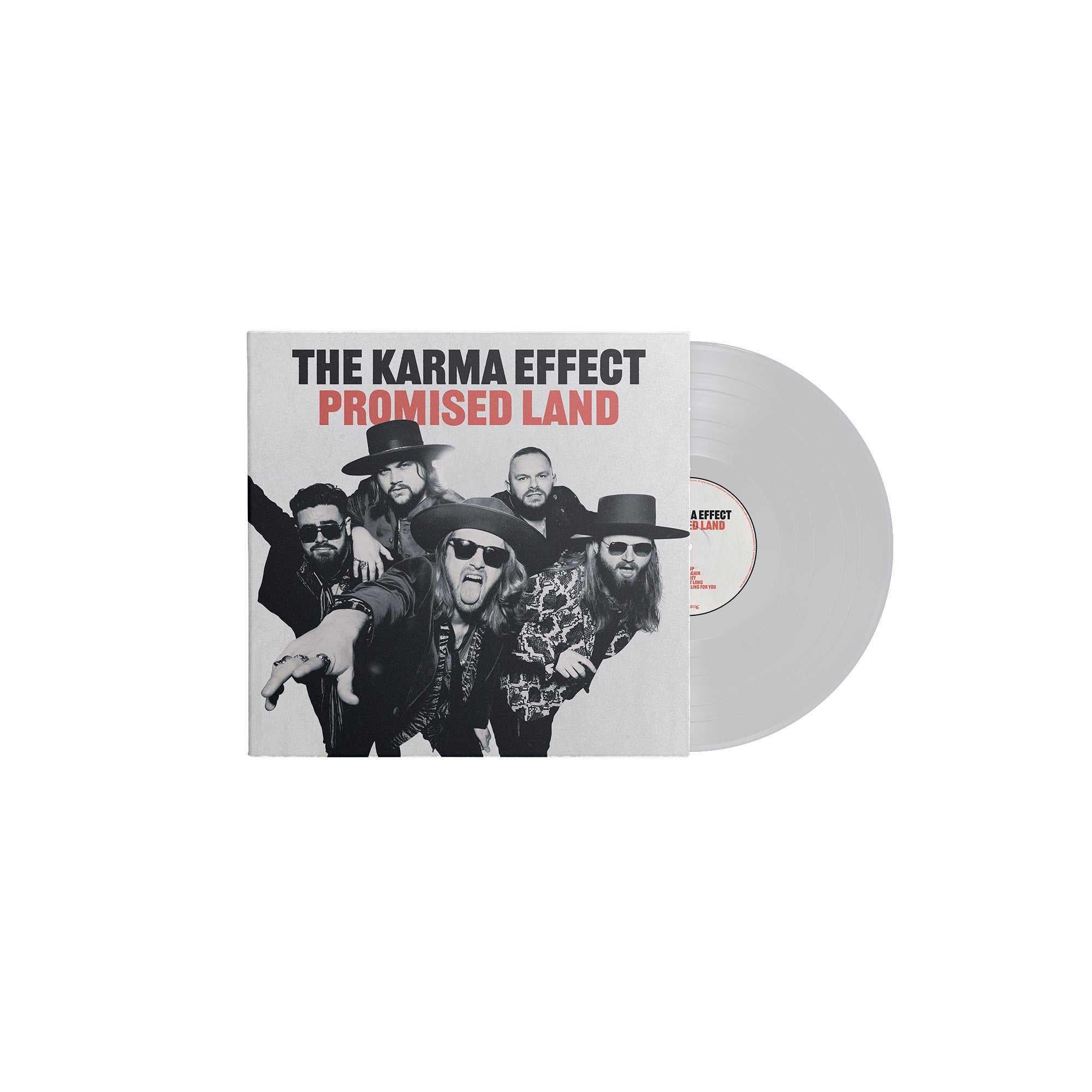 The Karma Effect "Promised Land" Clear Vinyl