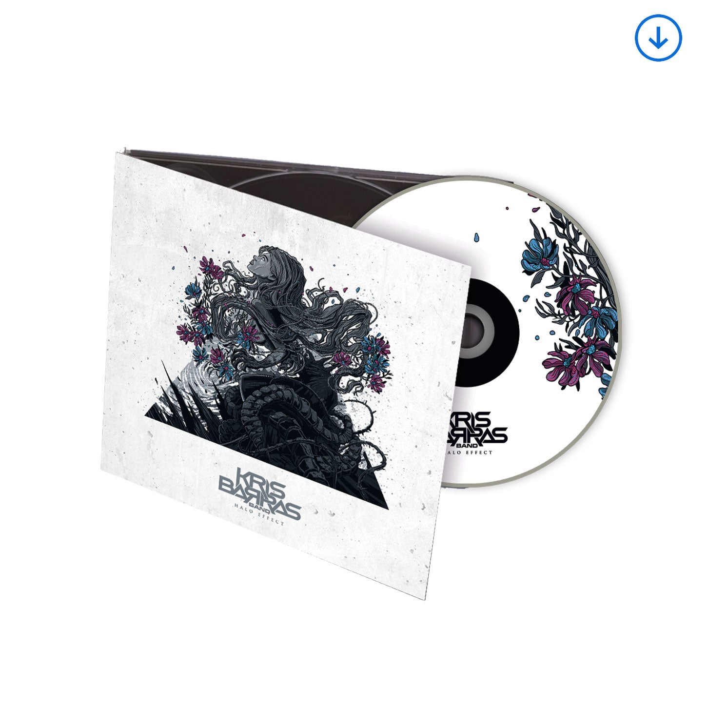 Kris Barras Band "Halo Effect" Digipak CD + Download