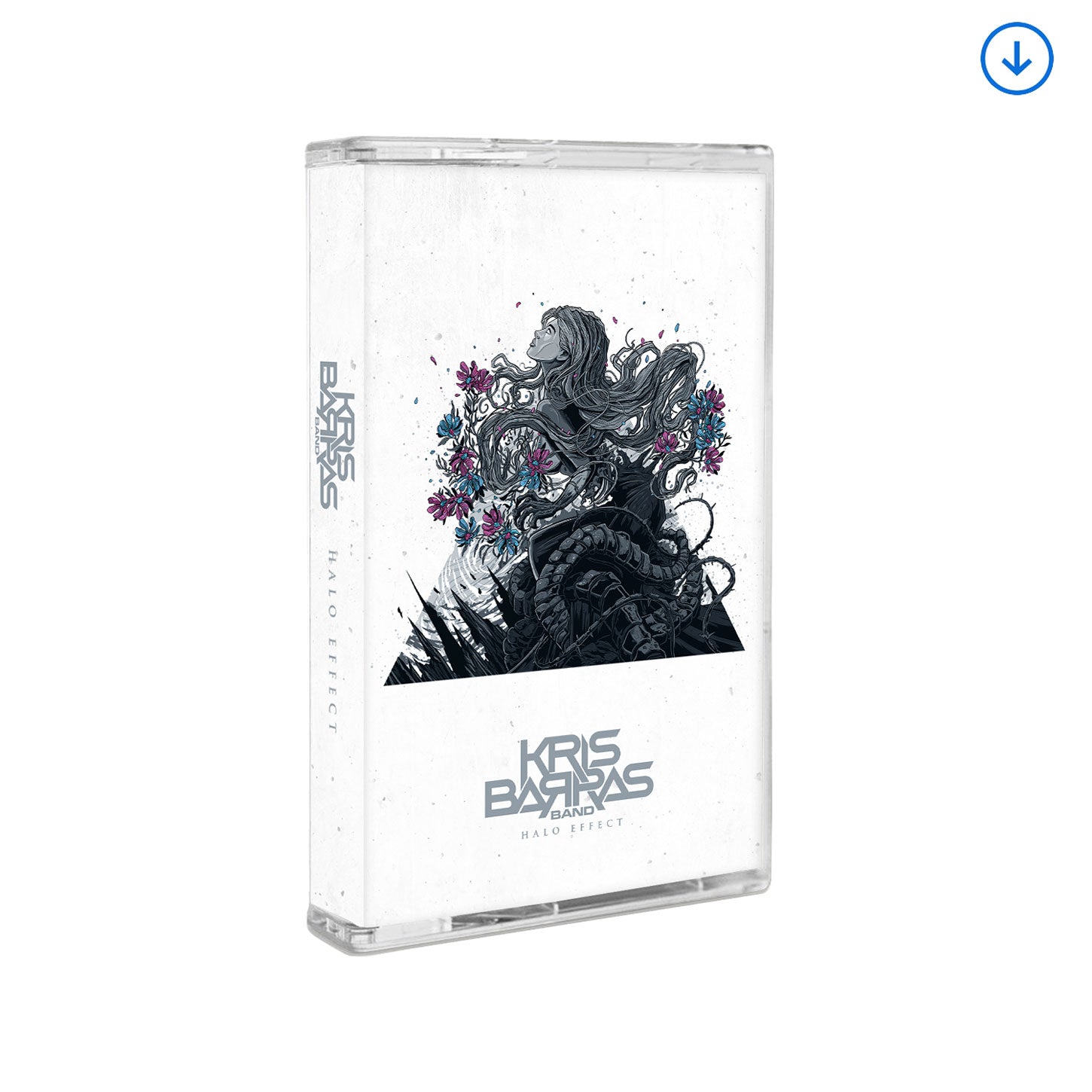 Kris Barras Band "Halo Effect" Cassette Tape + Download