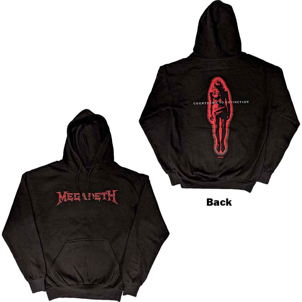 Megadeth "Countdown To Extinction" Pullover Hoodie