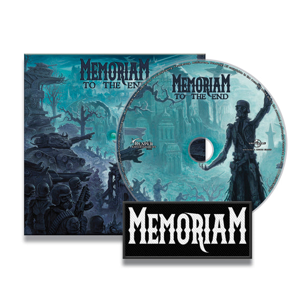 Memoriam "To The End" CD w/ Patch