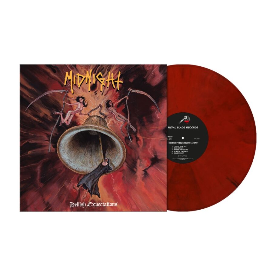 Midnight "Hellish Expectations" Crimson Red w/ Black Smoke Vinyl