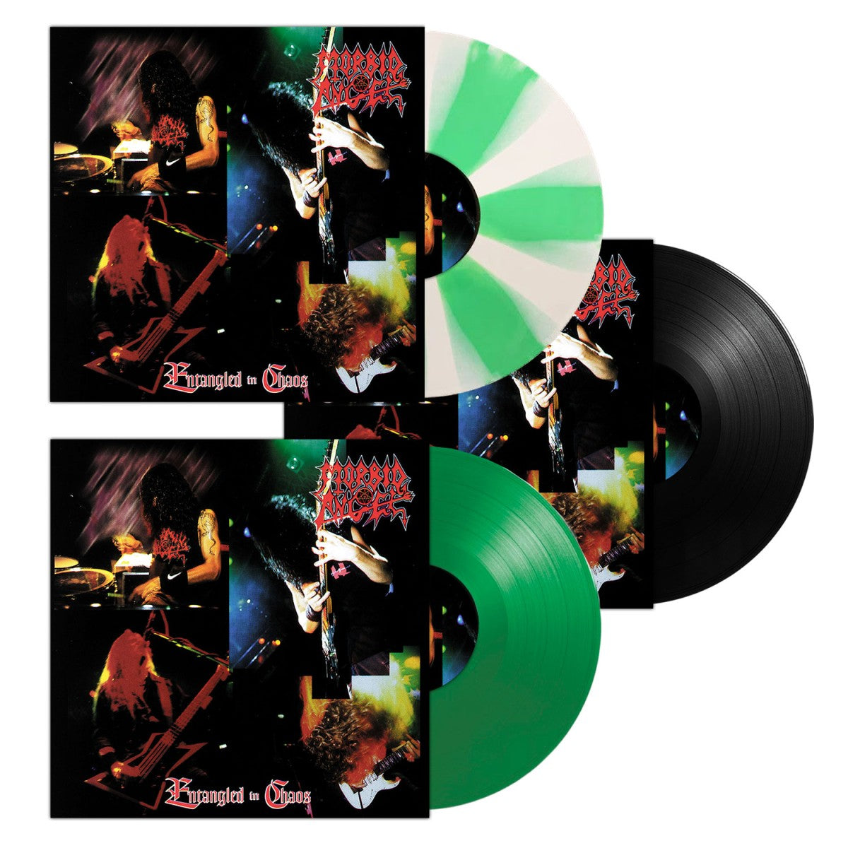 Morbid Angel "Entangled In Chaos" Triple Vinyl Bundle
