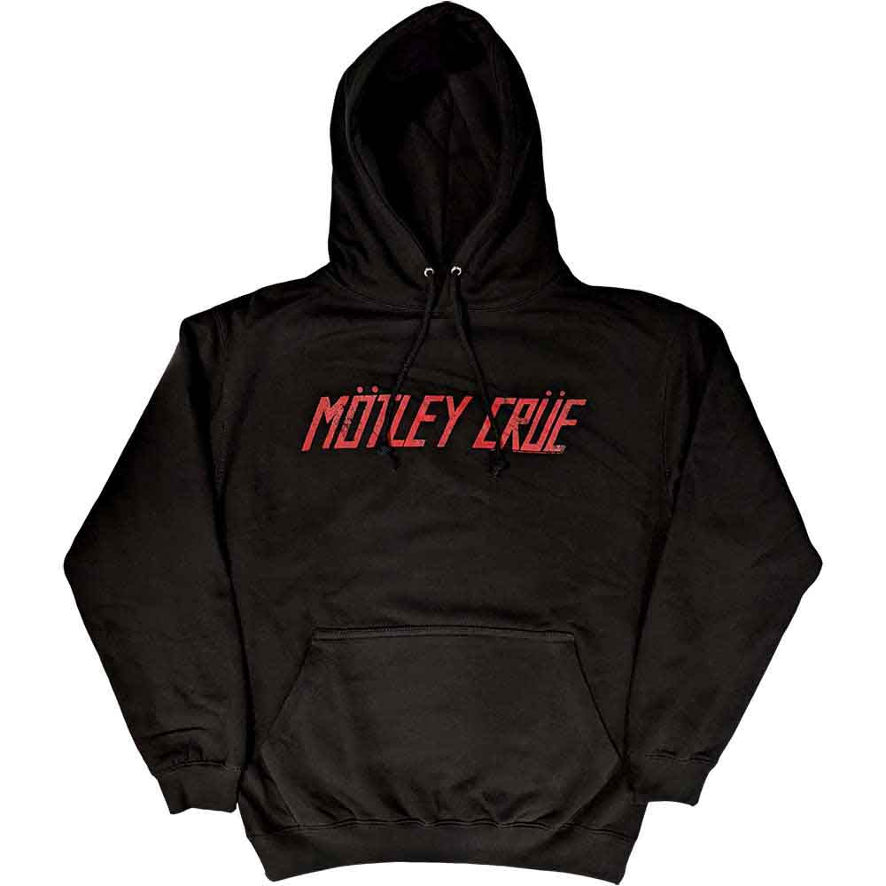 Motley Crue "Distressed Logo" Pullover Hoodie