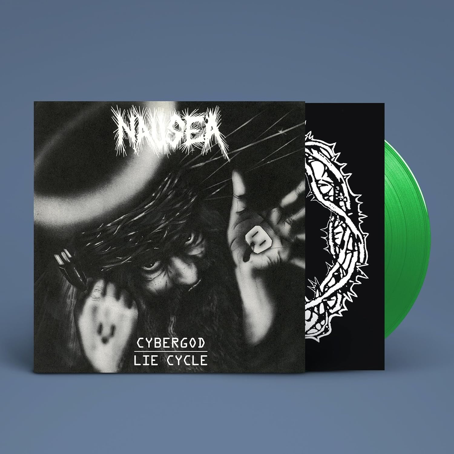 Nausea "Cybergod / Lie Cycle" Green Vinyl - PRE-ORDER