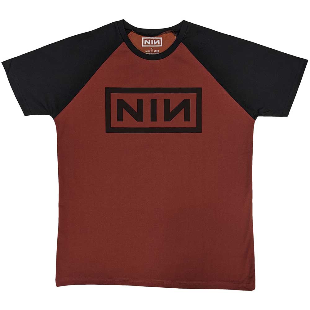Nine Inch Nails "Classic Logo" Raglan T shirt