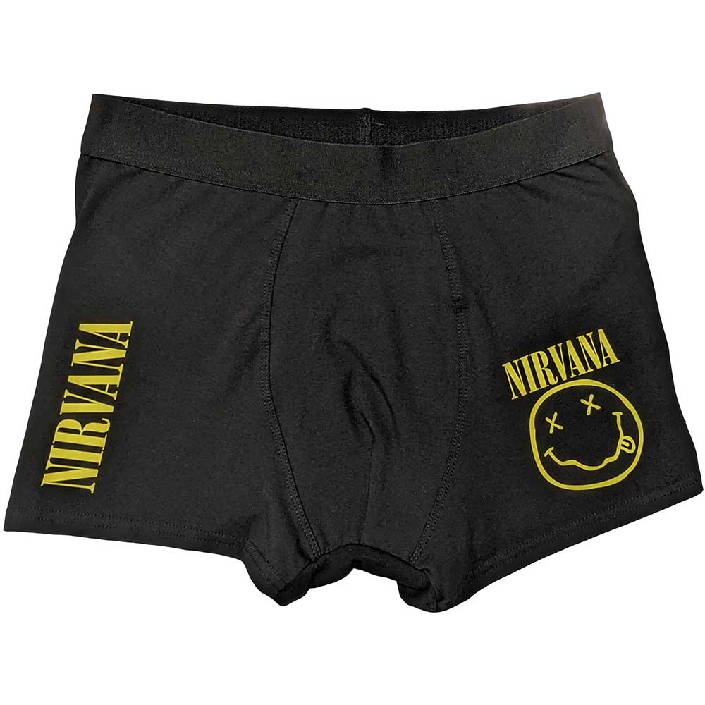 Nirvana "Smiley Logo" Boxers