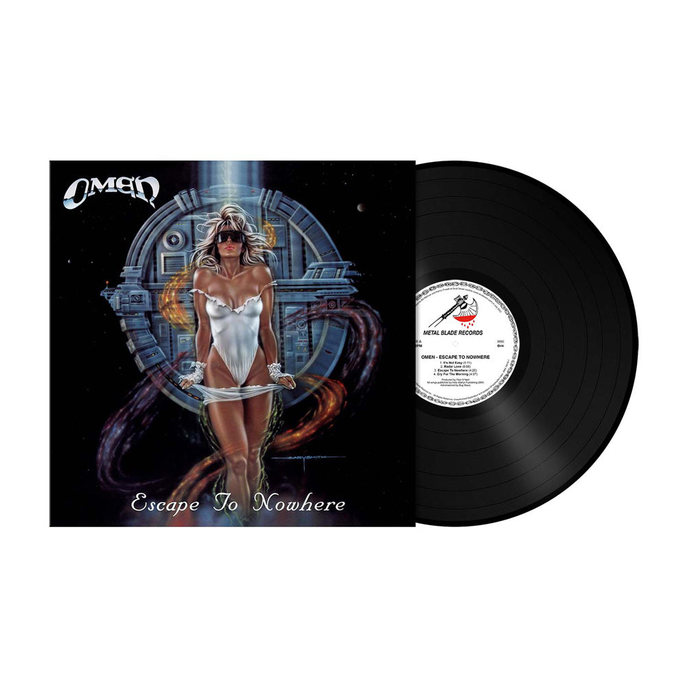 Omen "Escape To Nowhere" 35th Anniversary 180g Black Vinyl