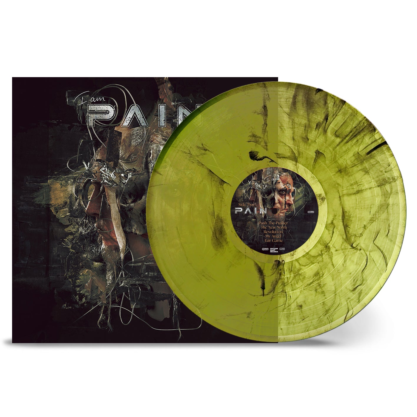 Pain "I Am" Green / Black Smoke Vinyl - PRE-ORDER