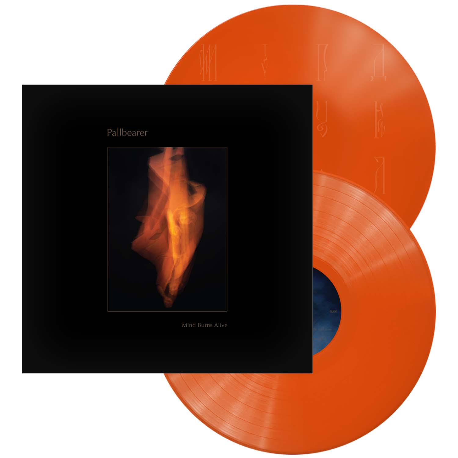 Pallbearer "Mind Burns Alive" 2x12" Orange Crush Etched Vinyl