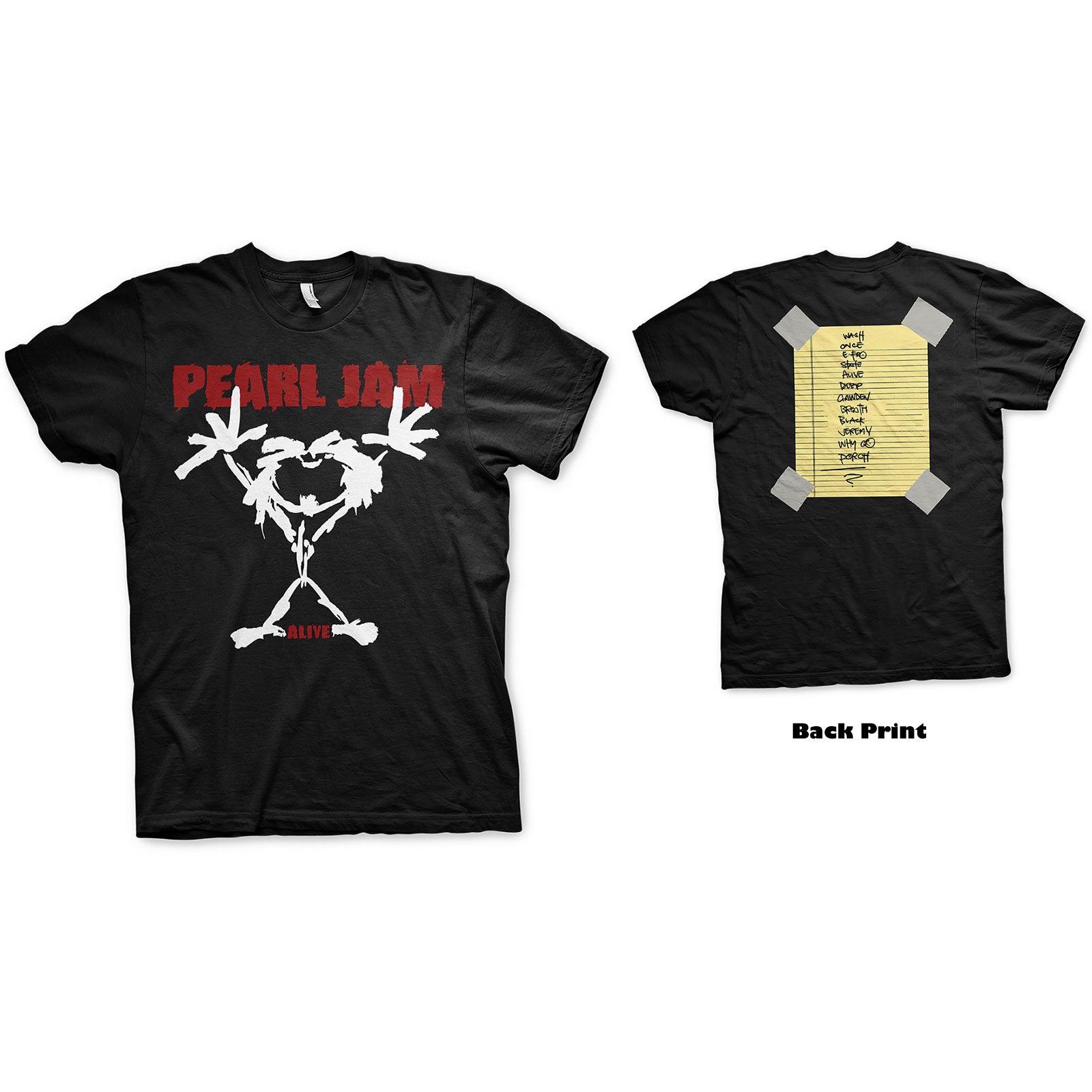 Pearl Jam "Stick Man" T shirt