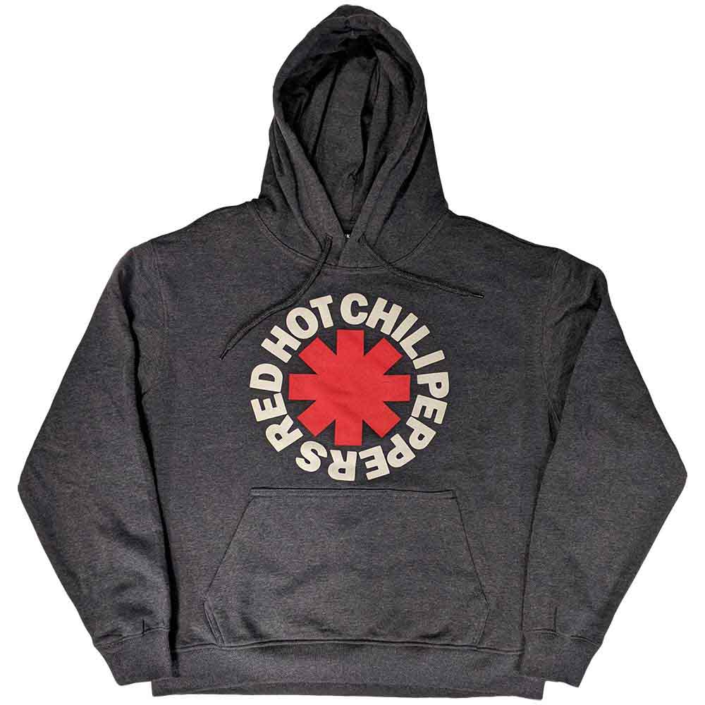 Red Hot Chili Peppers "Classic Asterisk" Charcoal Pullover Hoodie