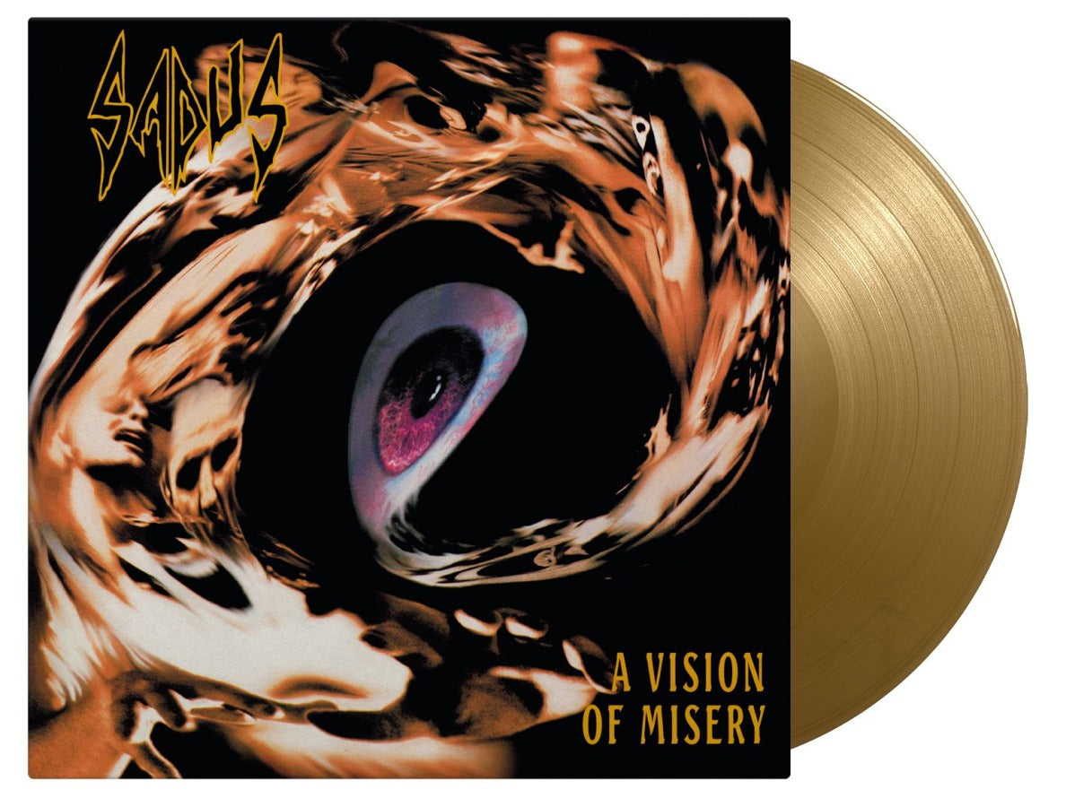 Sadus "A Vision Of Misery" 180g Numbered Gold Vinyl (Ltd to 750)