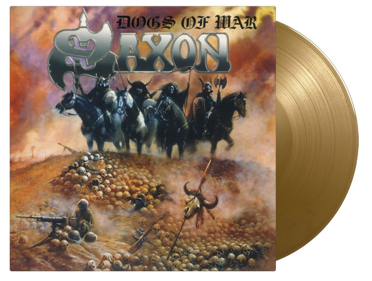 Saxon "Dogs Of War" 180g Gold Vinyl